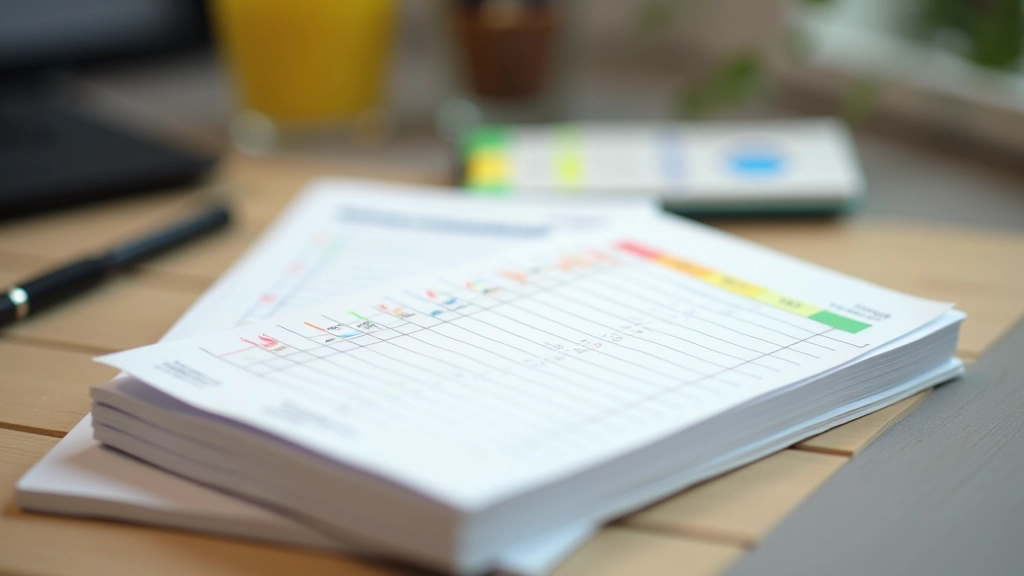Gedetailleerde agenda met gekleurde blokken die verschillende taken vertegenwoordigen